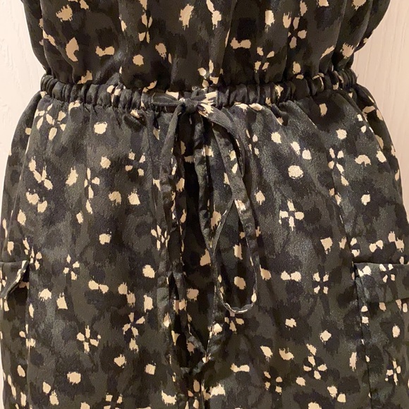 Urban Outfitters Ecote Aztec Inspired embroidered romper in black size S - Picture 3 of 10